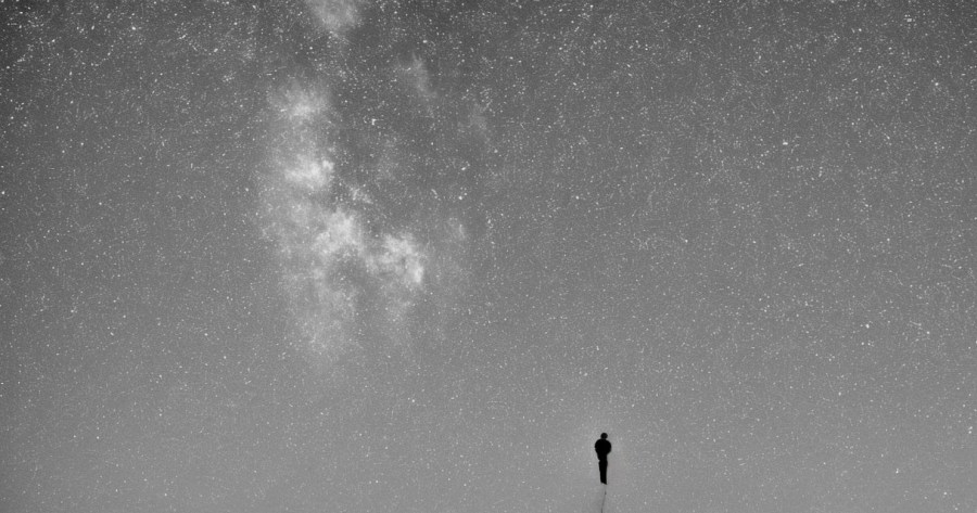 Man in space walking